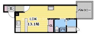 クロスレジデンシアの物件間取画像